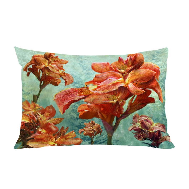 Fine Floral Art Orchid Bouquet King Pillow Cases