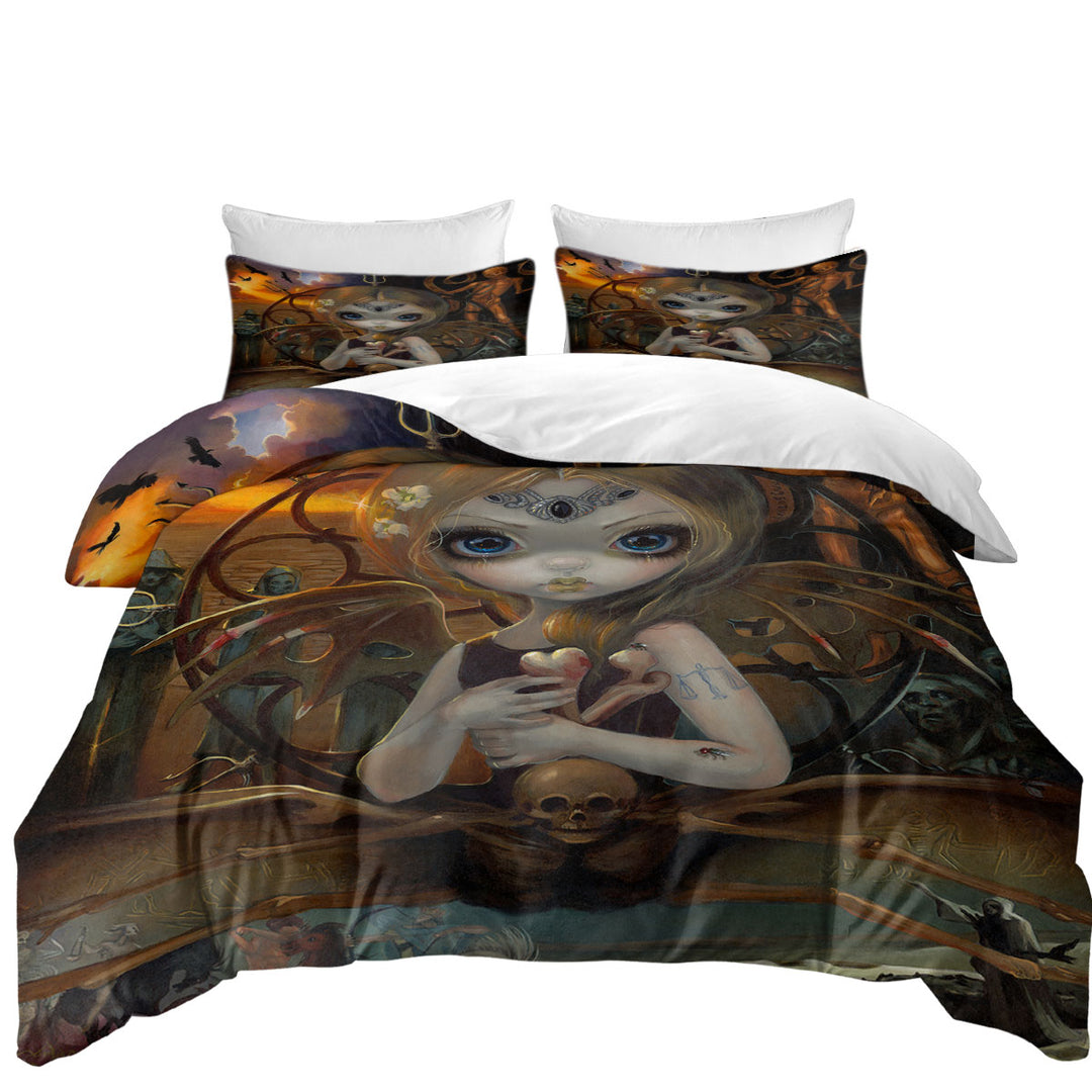 Fine History Art Unseelie Court Famine Spider Fairy Best Duvet Covers