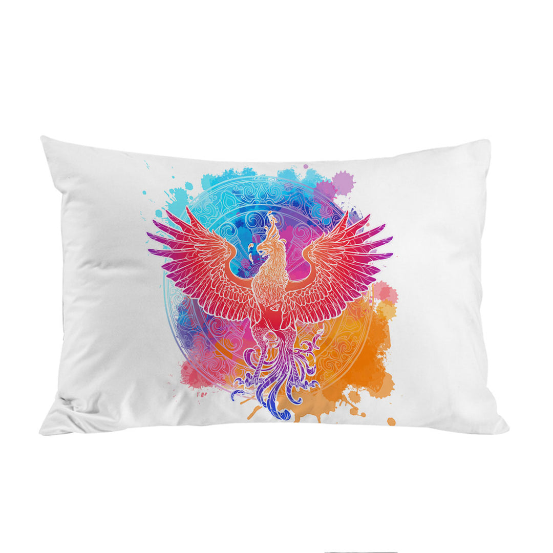 Fire Colors Eagle Pillow Cases