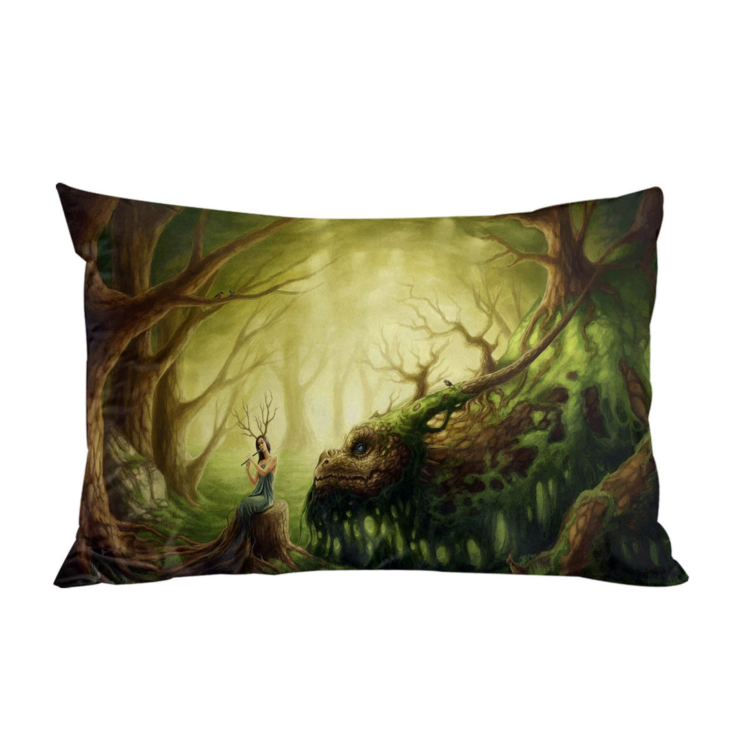 Forgotten Fairytales Forest Fairy and Dragon Bed Covers