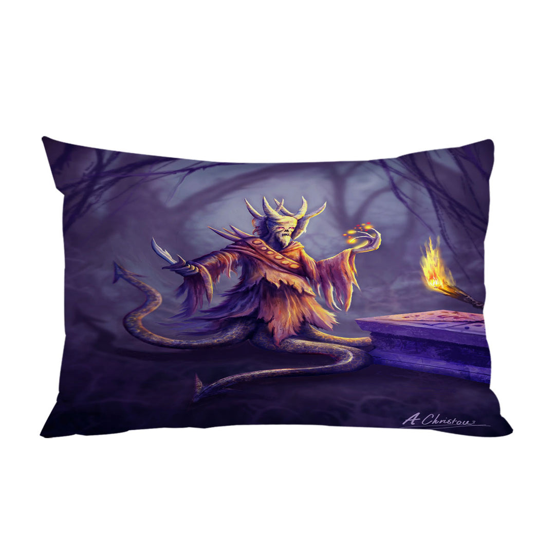 Frightening Fantasy Art Lord Altis the Monster Pillow Cases