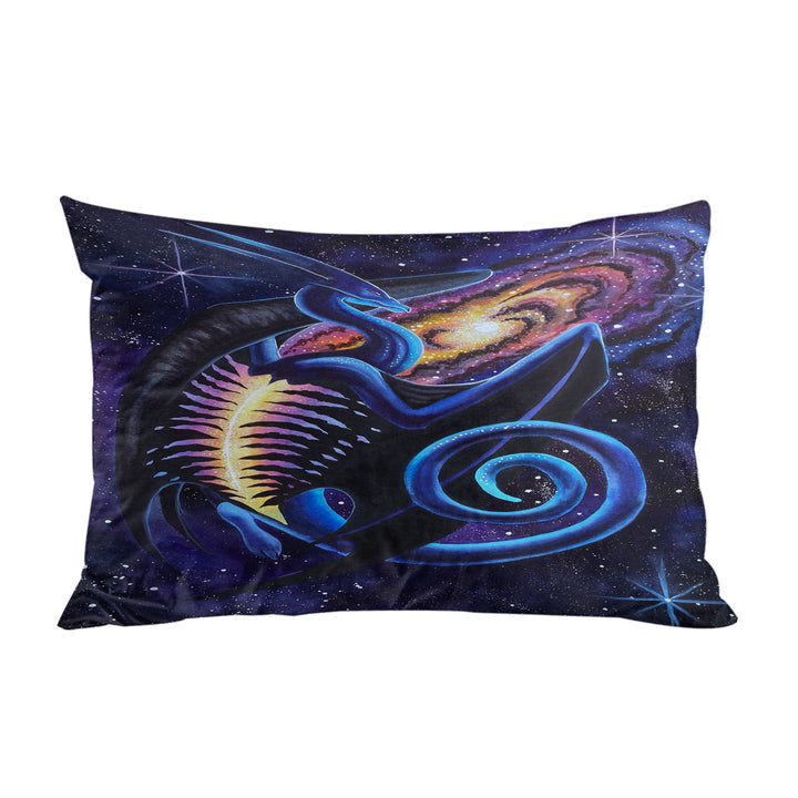 Galactic Entrance Fantasy Space Dragon King Pillow Cases