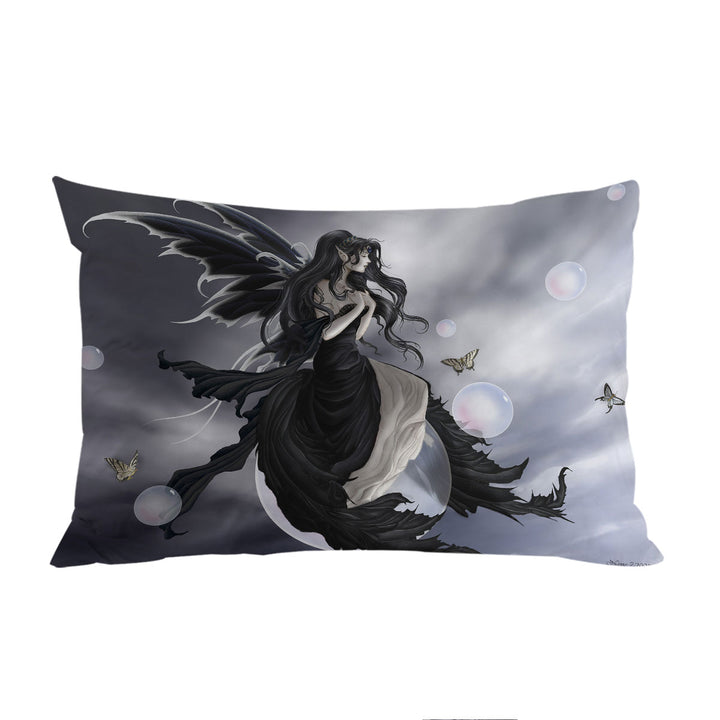 Gathering Storm Fantasy Art of Dark Fairy Pillow Case Covers