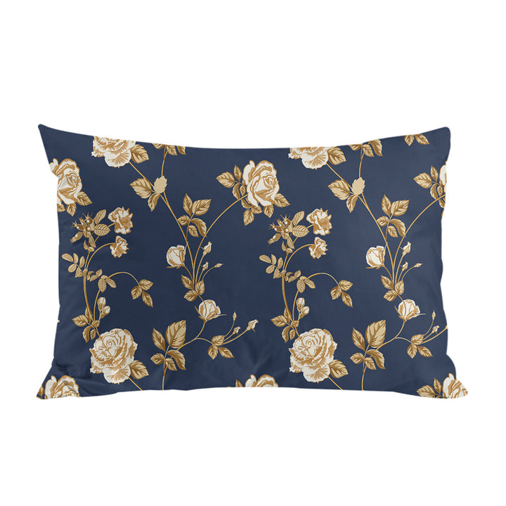 Gold Roses Pillowcase