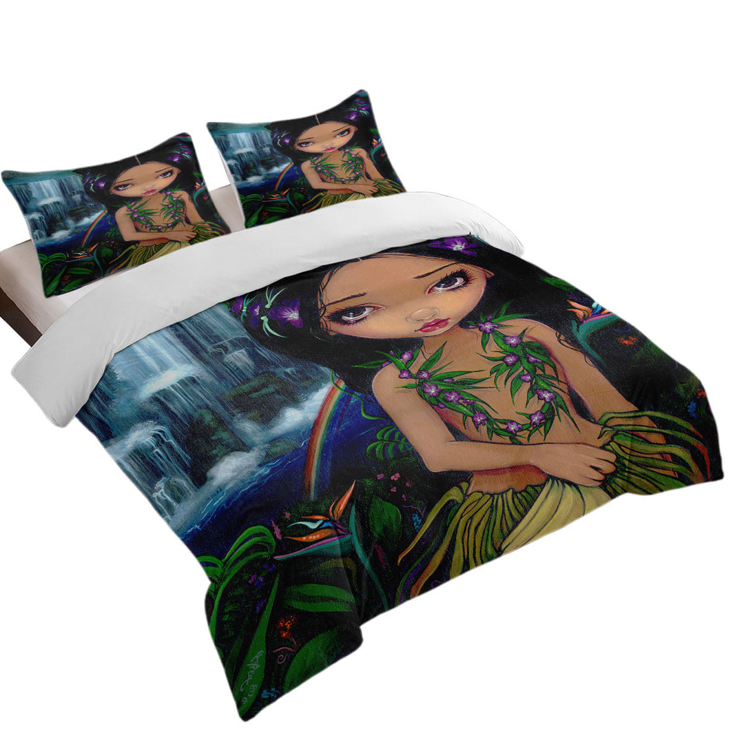 Good Duvet Covers with Amara the Hawaiian Fairy