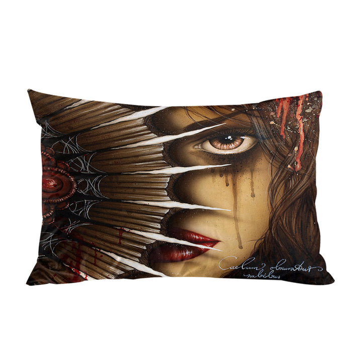 Gothic Fantasy Nahimana Bloody Woman Pillow Cases