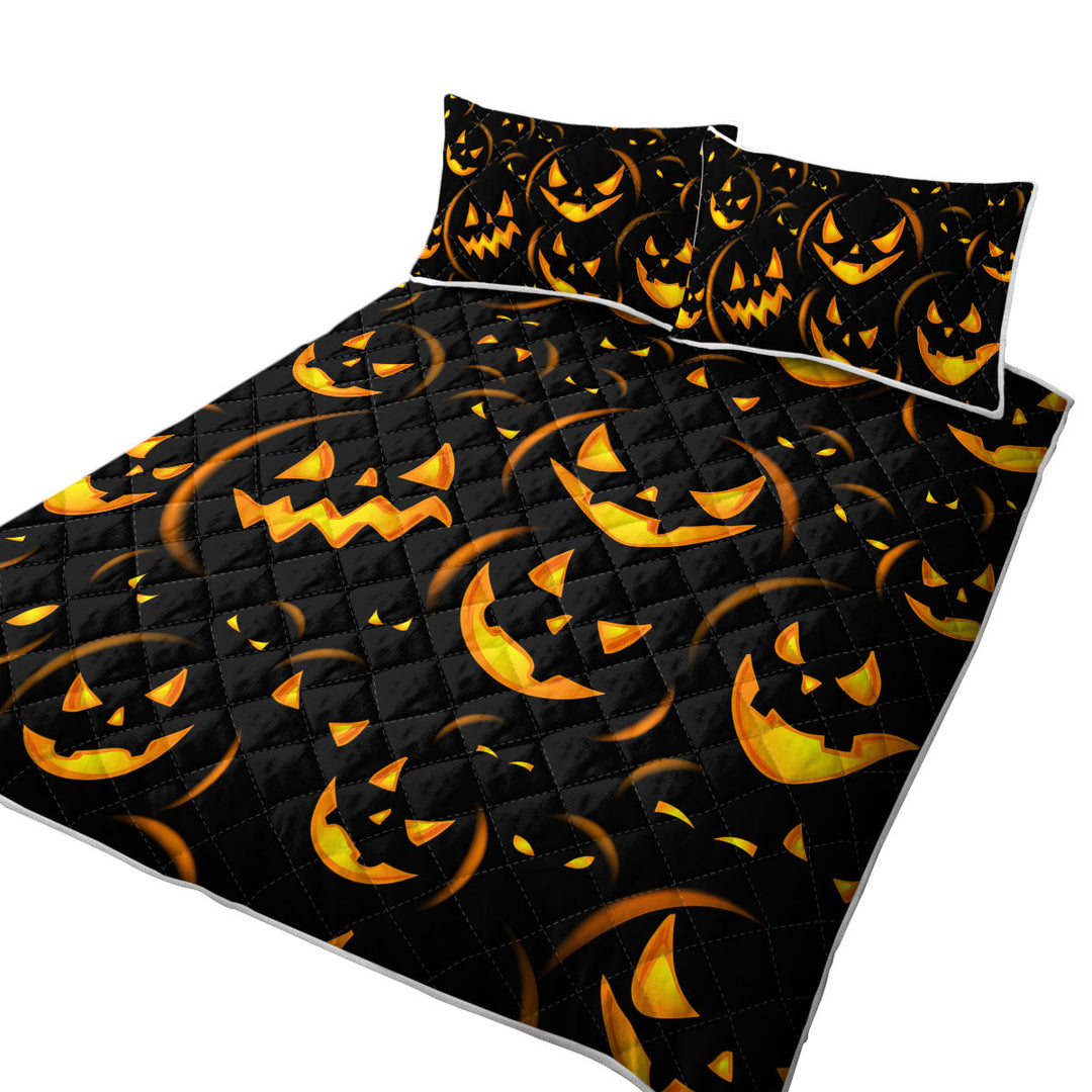 Halloween Scary Pumpkins Quilts