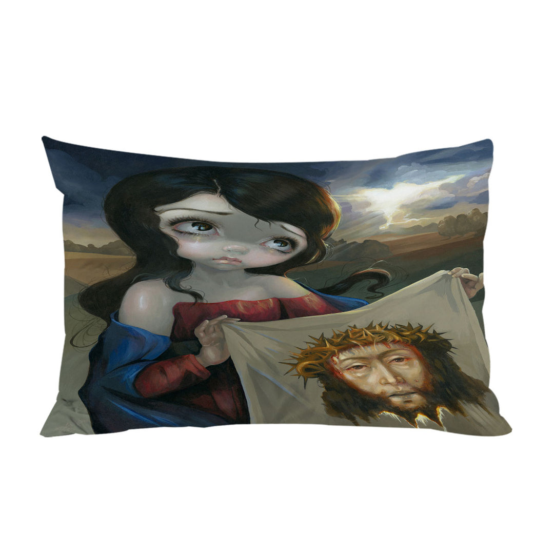 Historical Christian Art Veronica_s Veil Pillowcase