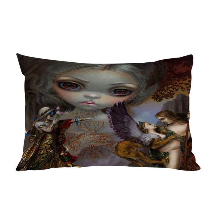 History Art Tableaux Vivants Salome and the Sphinx Pillow Case Covers