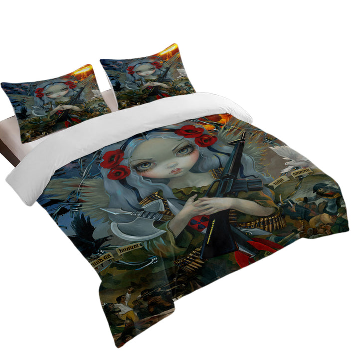 History Art Unseelie Court War Beautiful Angel Girl Good Duvet Covers