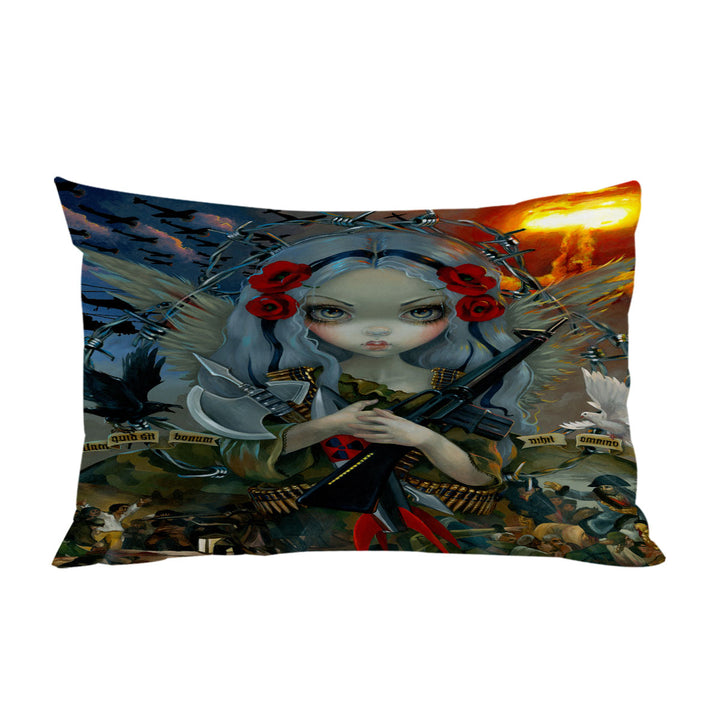 History Art Unseelie Court War Beautiful Angel Girl Pillow Case Covers