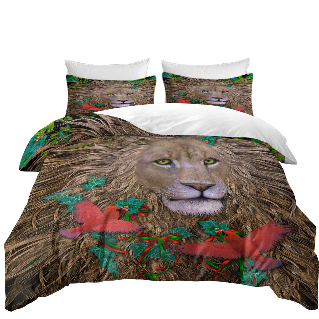 Honorable Lion the King of Peace Duvet Covers