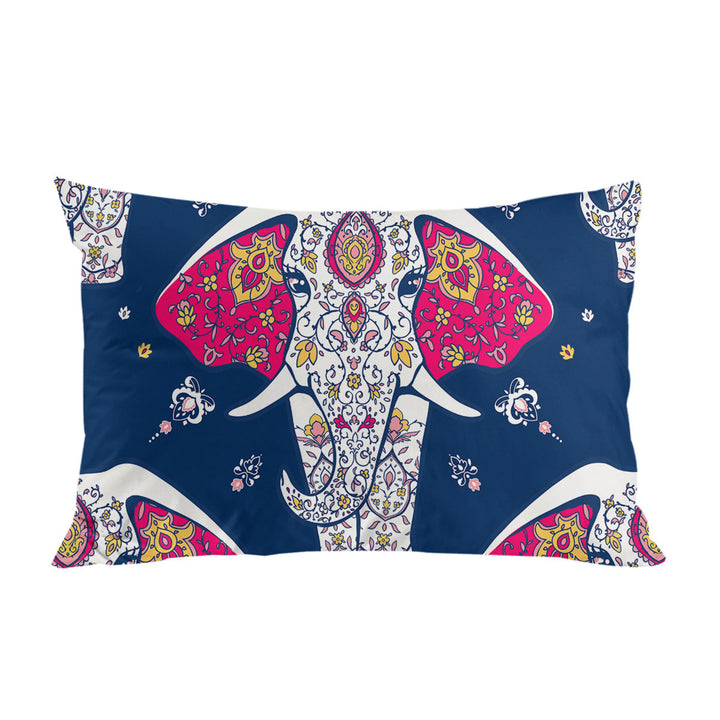 Indian Princess Elephant Pillowcase