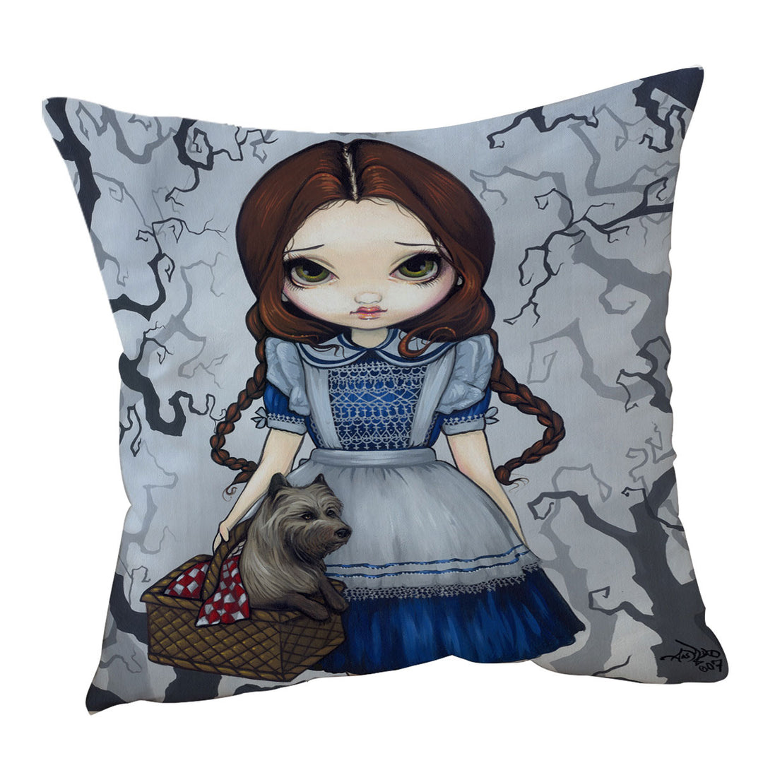 Kids Cushions Art Dorothy and Toto