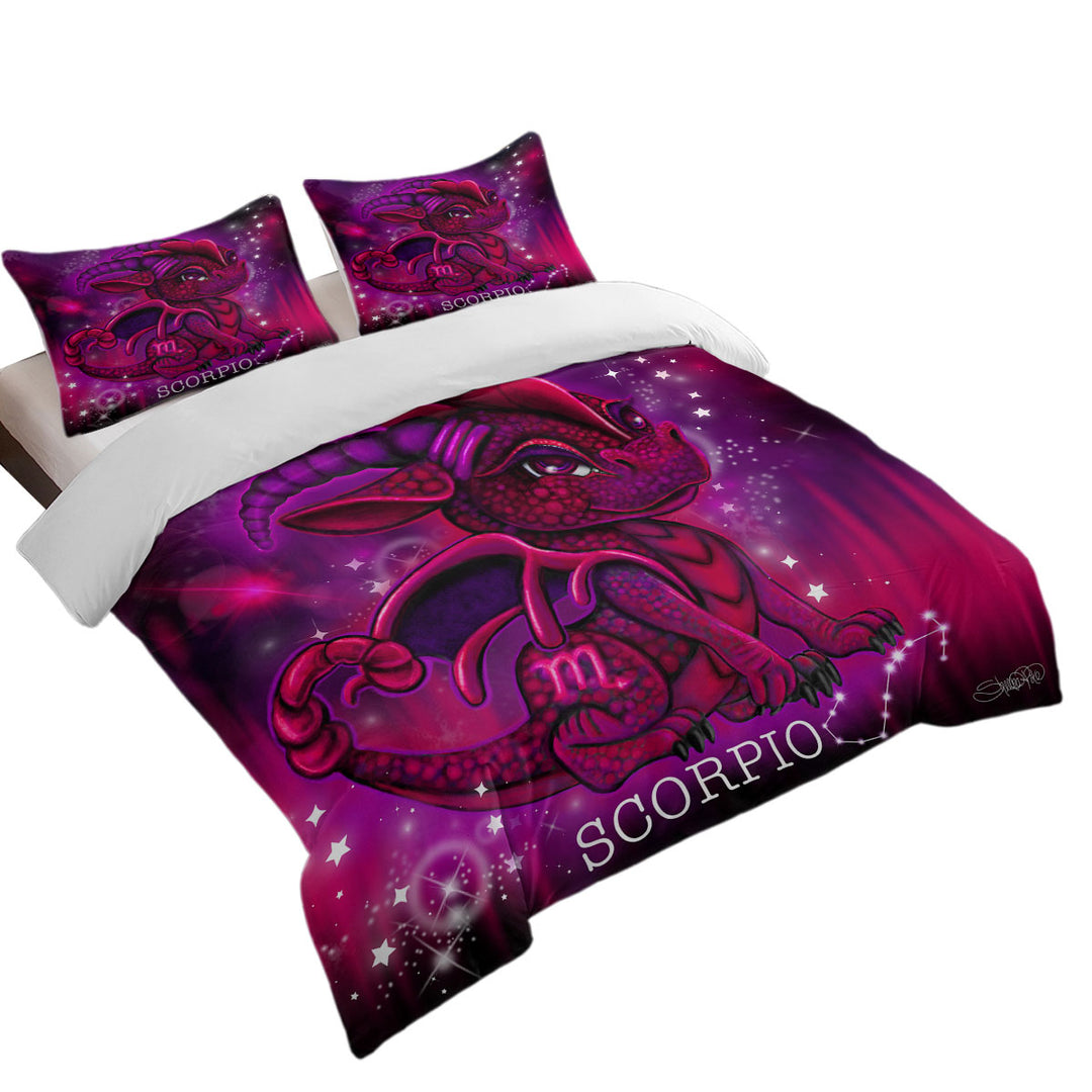 Kids Design Scorpio Lil Dragon Duvet Covers