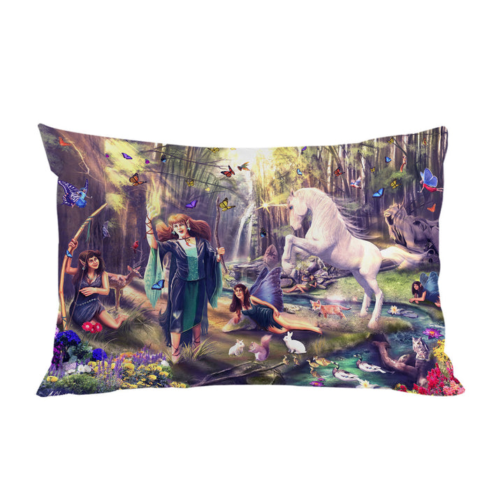 Kids Fairy Tale Haven Pillowcase