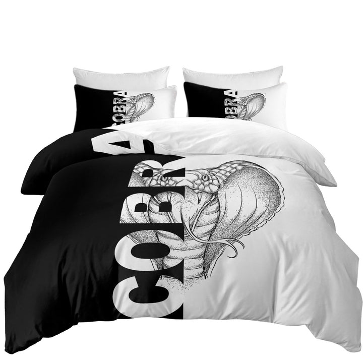 King Duvet Cover set with Cobra