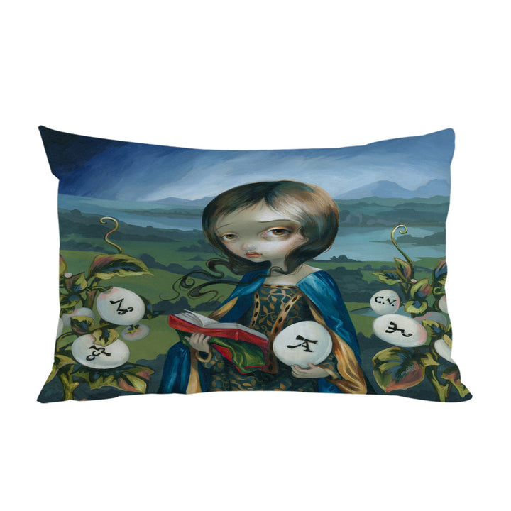 King Pillow Cases with Alchemy Woman The Philosopher_s Egg