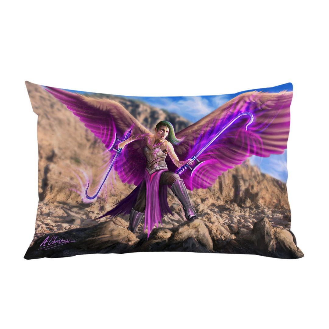 King Pillow Cases with Cool Art Ange of Mischief