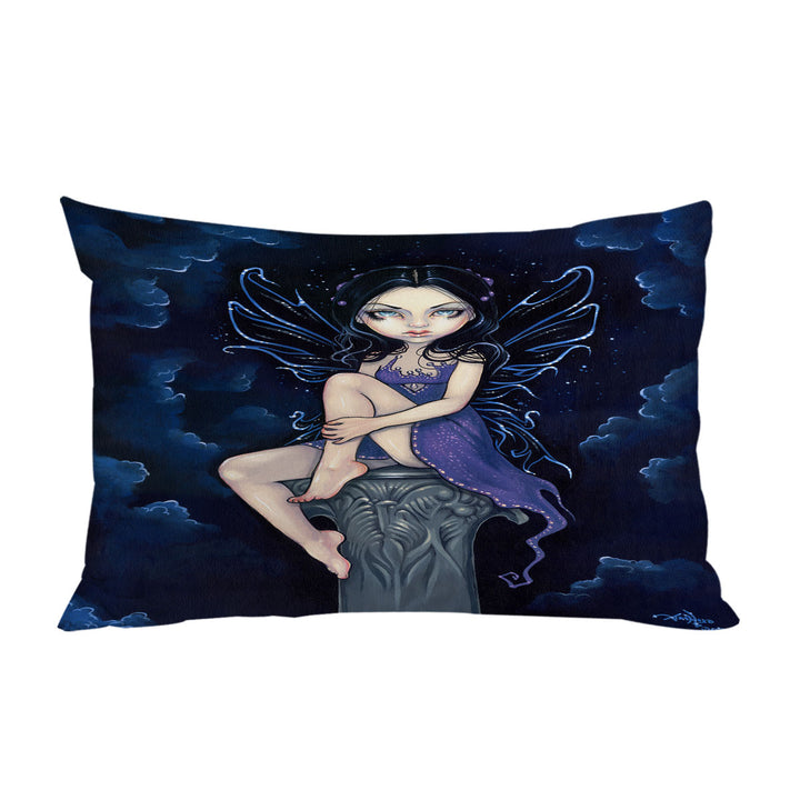 King Pillow Cases with Heavenly Nightshade Gothic Dark Fairy