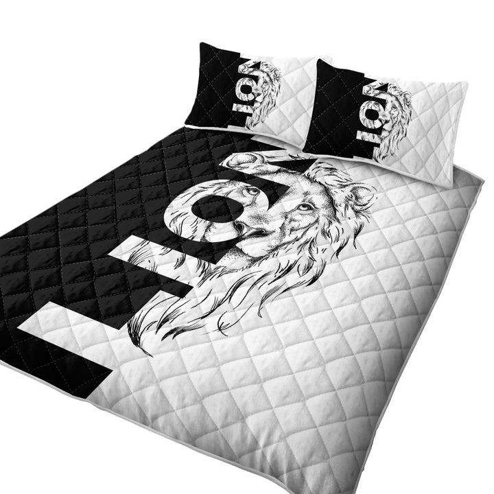 King Size Quilt Sets with Lion