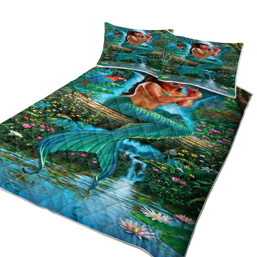 Land of Enchantment Mermaid in the Jungle Quilts