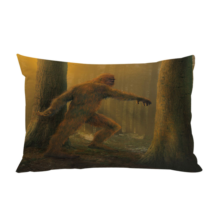 Legendary Creature Art Bigfoot Pillow Case Covers