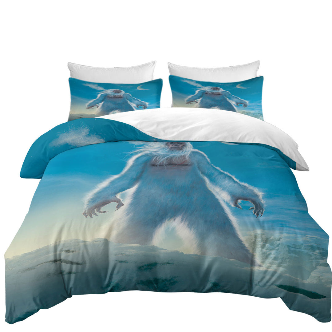 Legendary Creature Art Yeti Duvet Covers