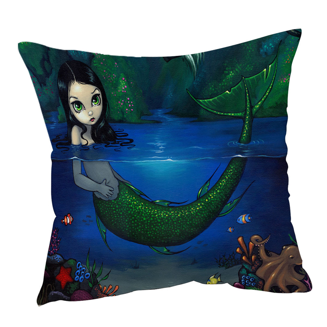 Lovely Painting Mermaid Cushions