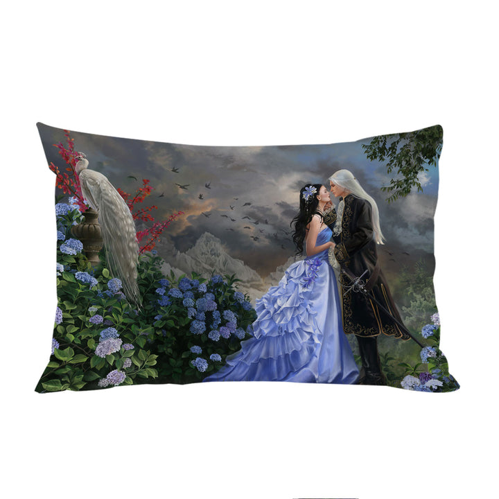 Lovers Fantasy Art Prince and Princess King Pillow Cases