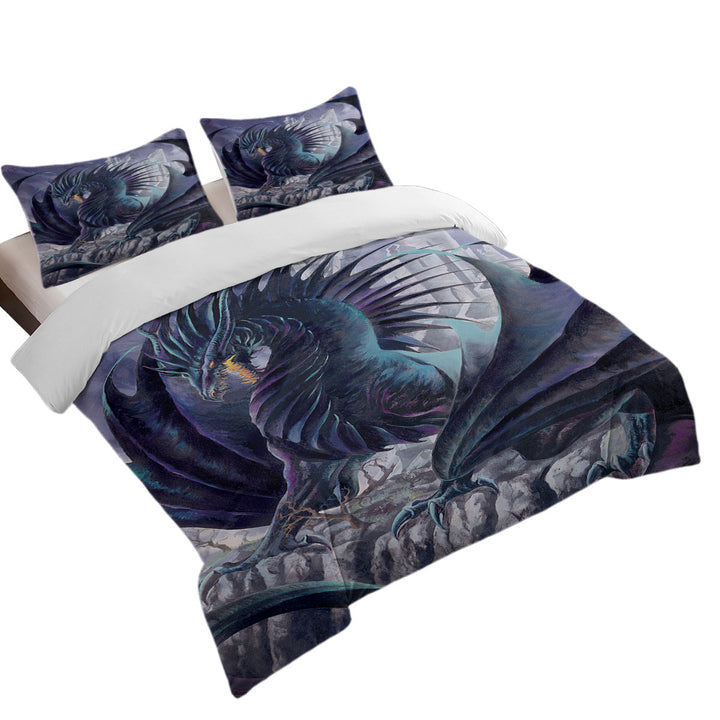 Maelstrom the Furious Scary Dragon Coverlet