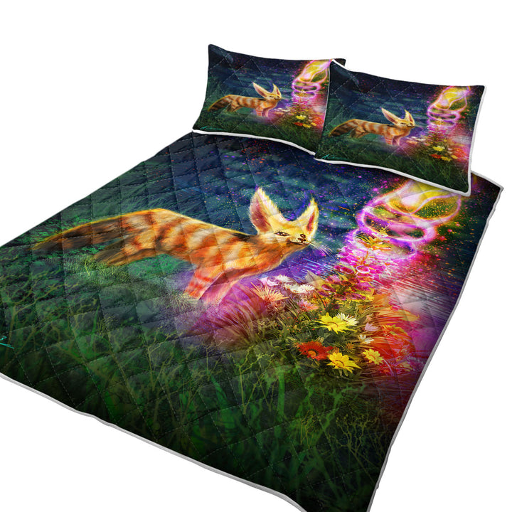 Magical Baby Fox Coverlet