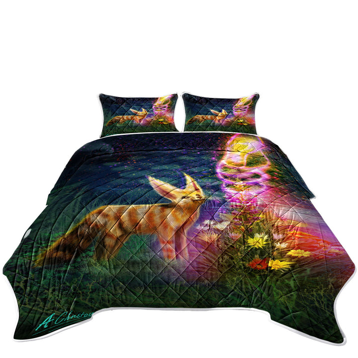 Magical Baby Fox Coverlets