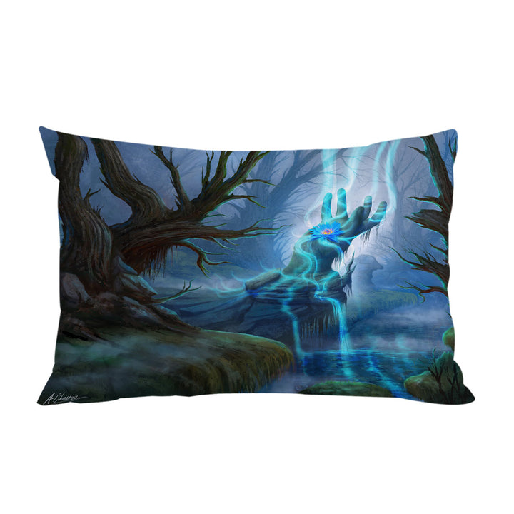 Magical Swamp Fantasy Art Pillowcase