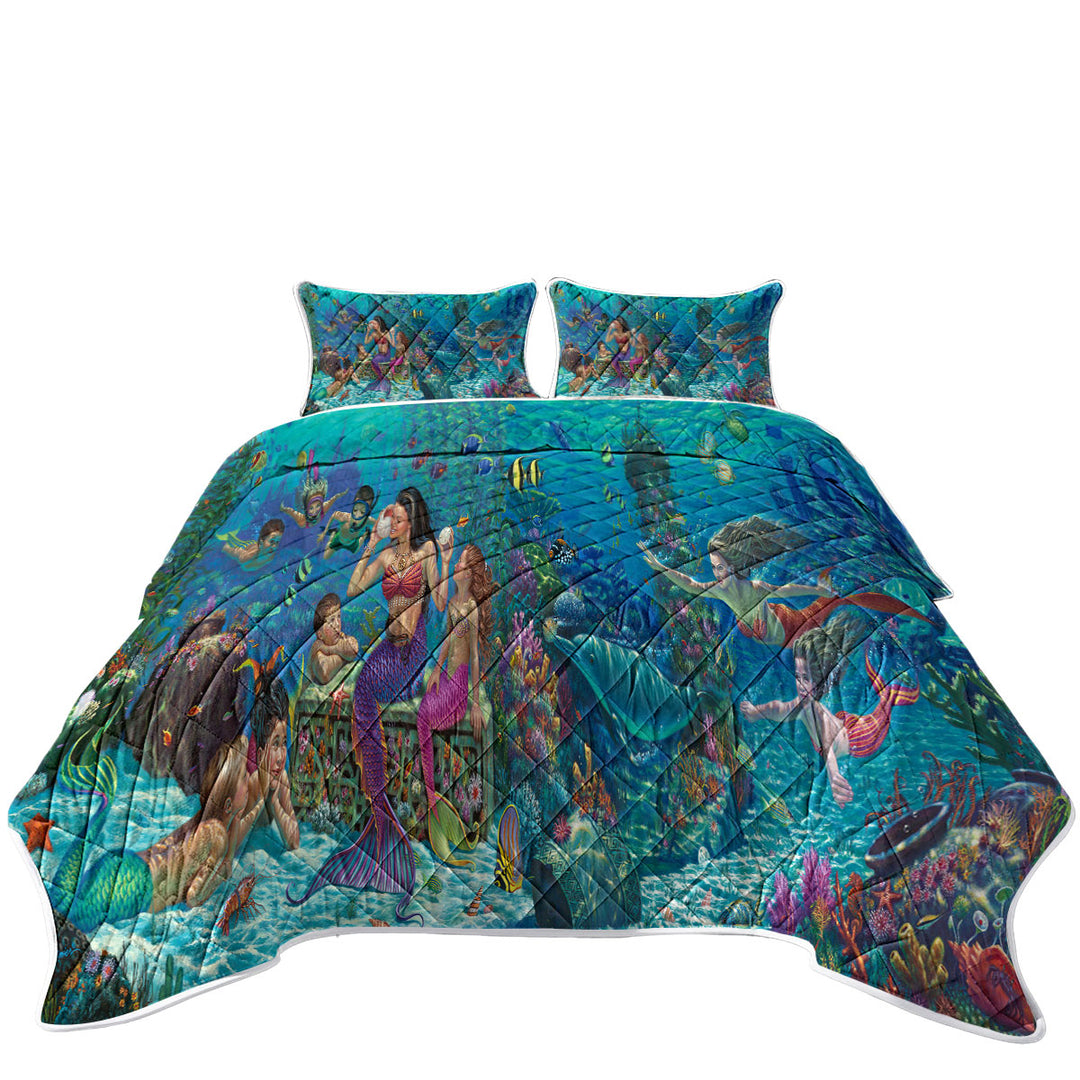 Magical Underwater Art the Mermaids World Quilts