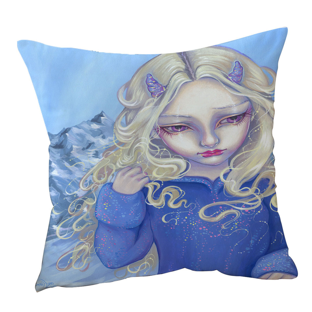 Maiden Fiona Unicorn Horns Ice Girl Cushion Cover