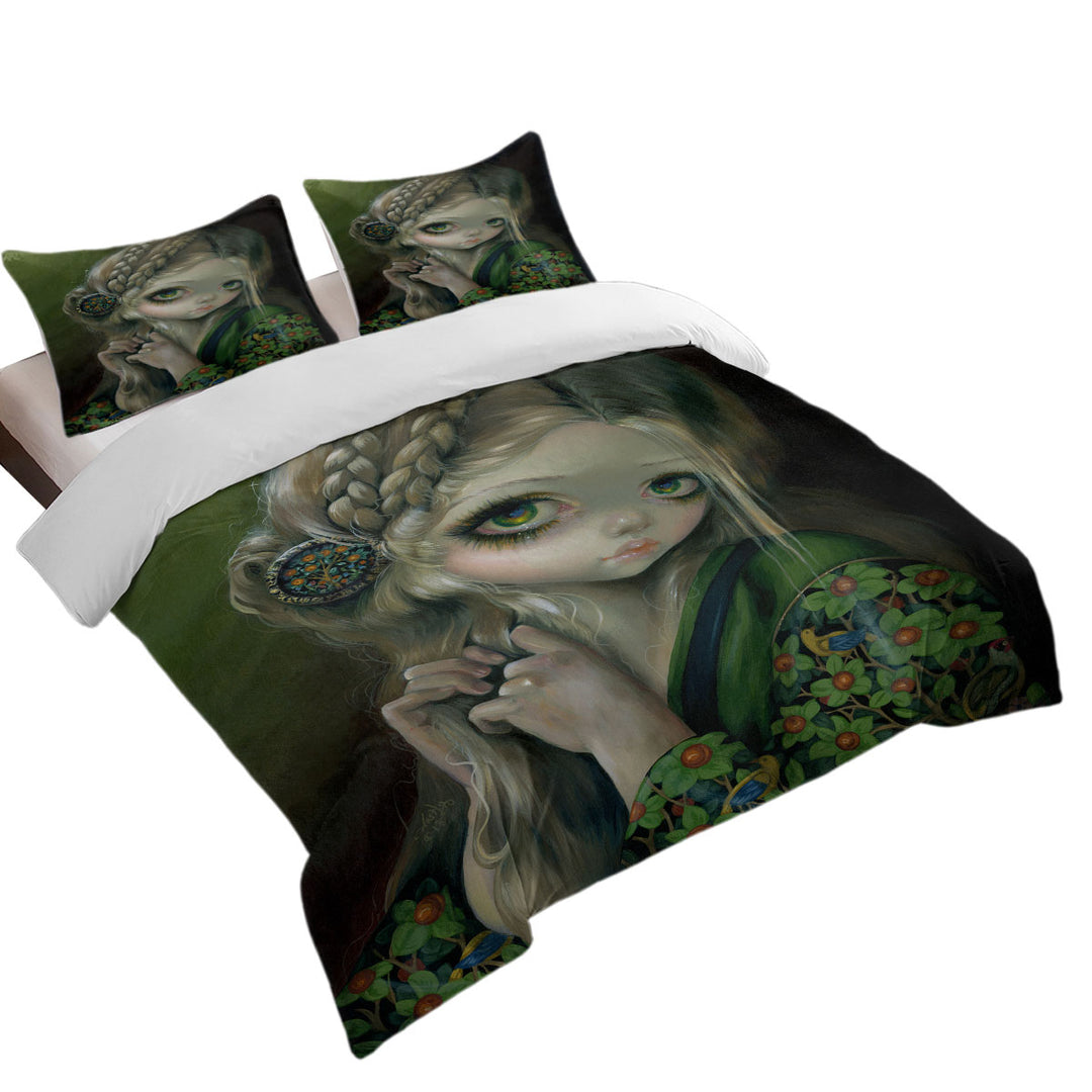 Maiden Queen Guinevere Had Green Eyes Bed Covers