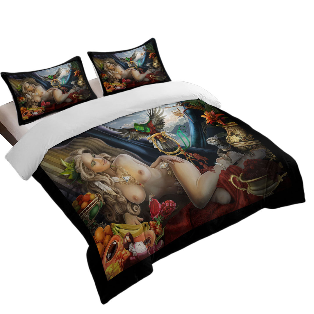 Mens Art Tropical Sexy Princess Donna Covers