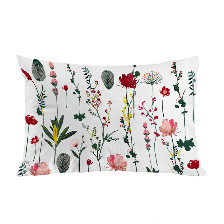 Modest Flower Garden Pillowcase