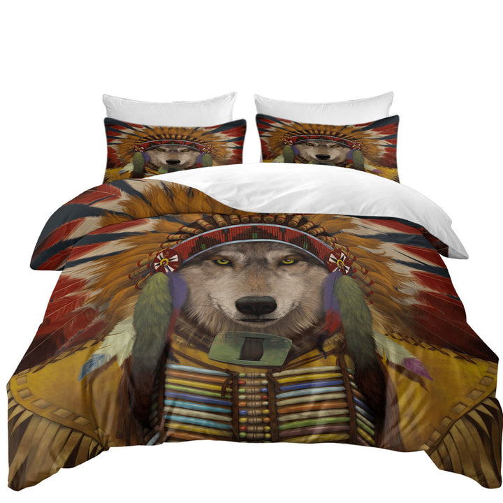 Native American Wolf Spirit Chief Donna Covers