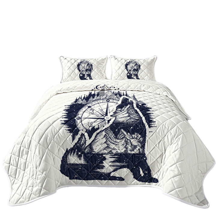 Nautical Wolf Coverlets