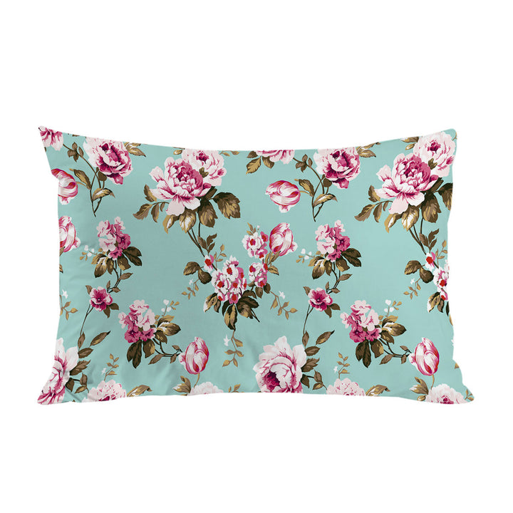 Old Style Pink Roses Pillowcase