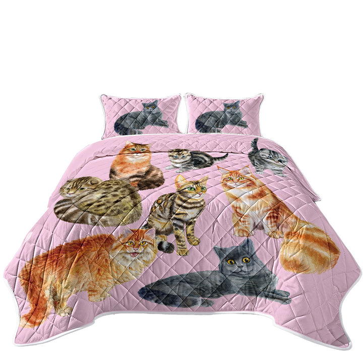 Painted Cats Quilt