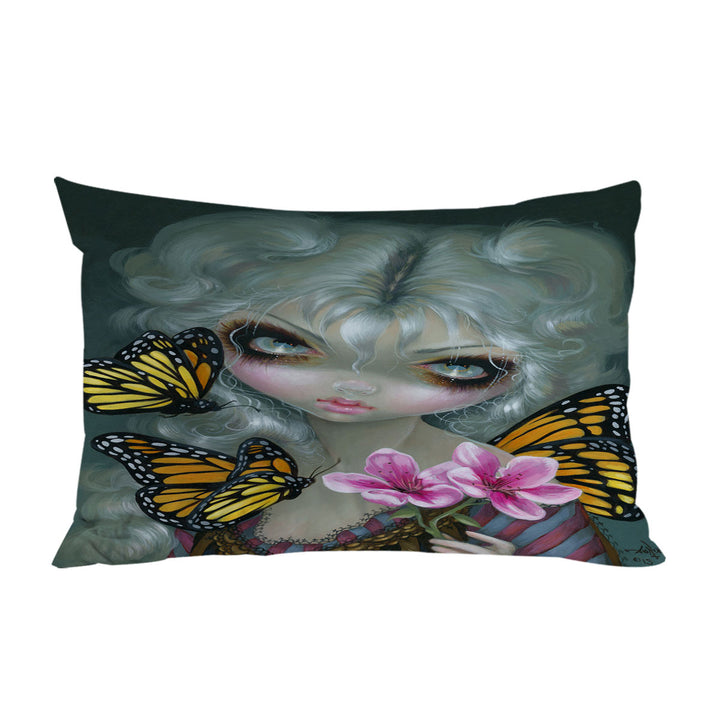 Painted Fairy Attracting Butterflies Pillowcase