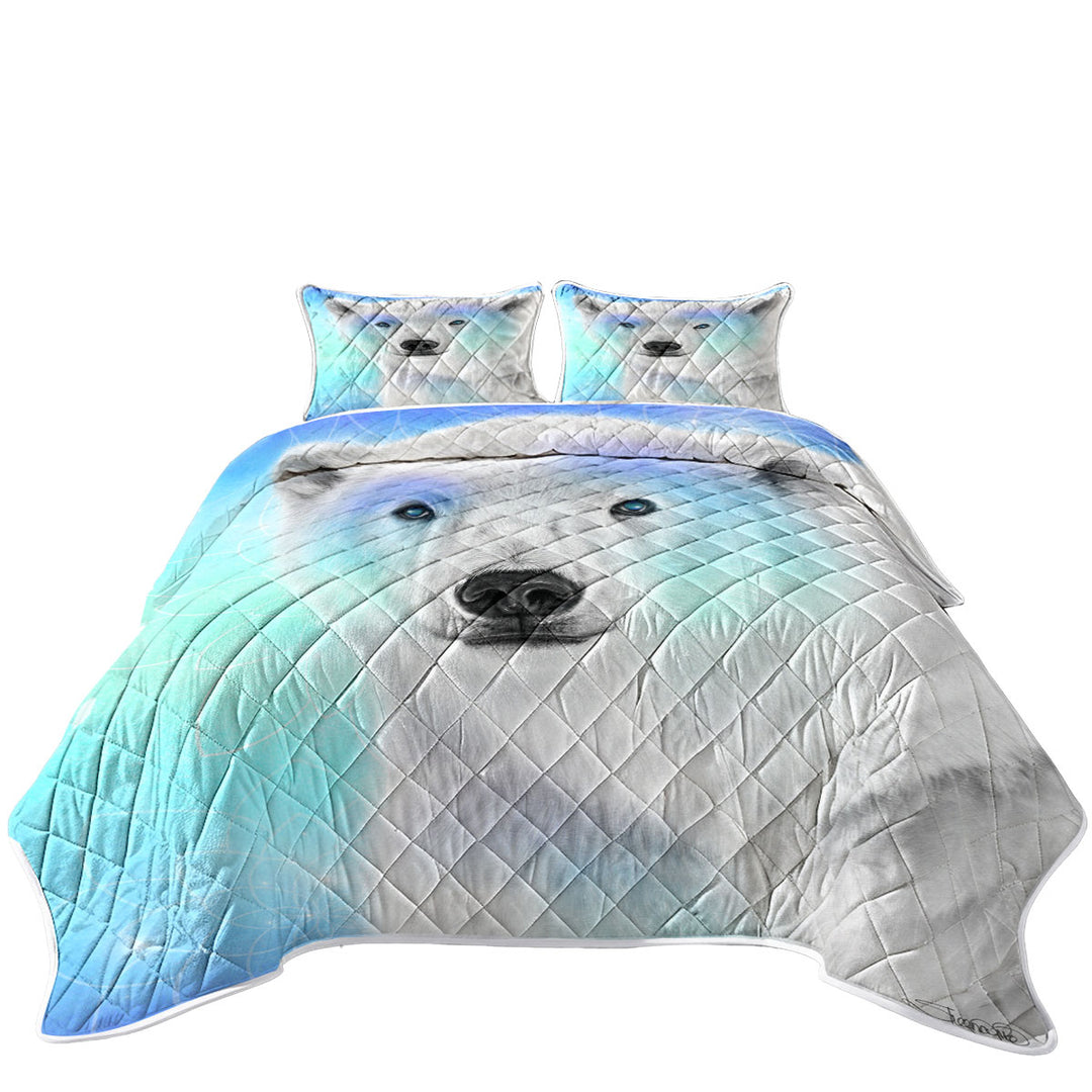 Pastel Dream Polar Bear Coverlets