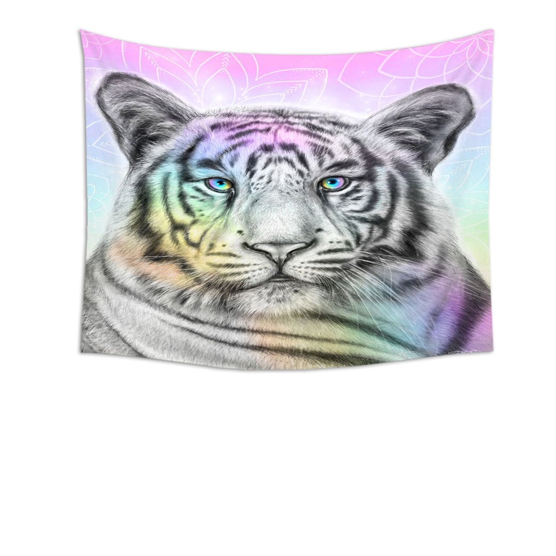 Pastel Dream Tiger Wall Decor Tapestries