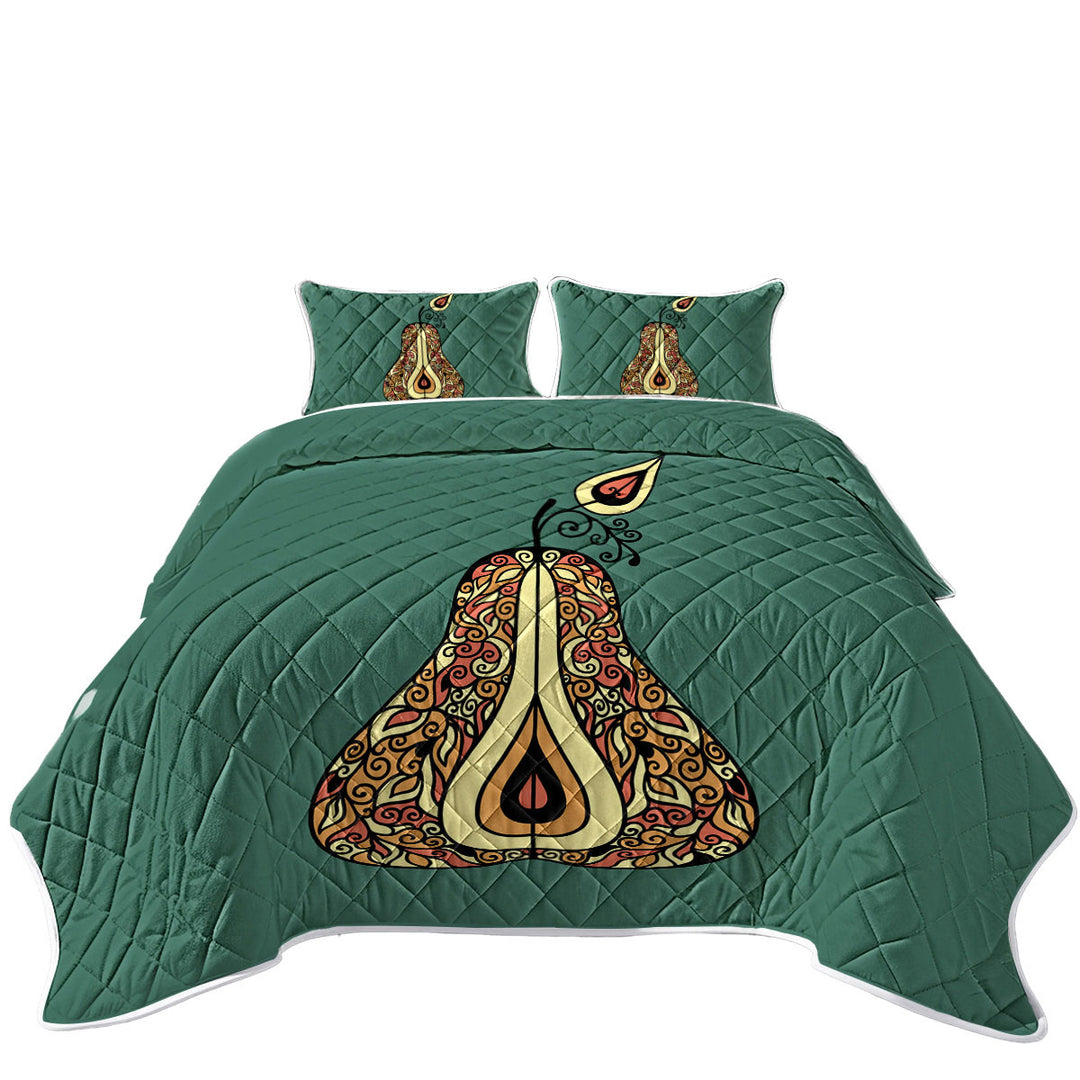 Pear Cut King Quilt