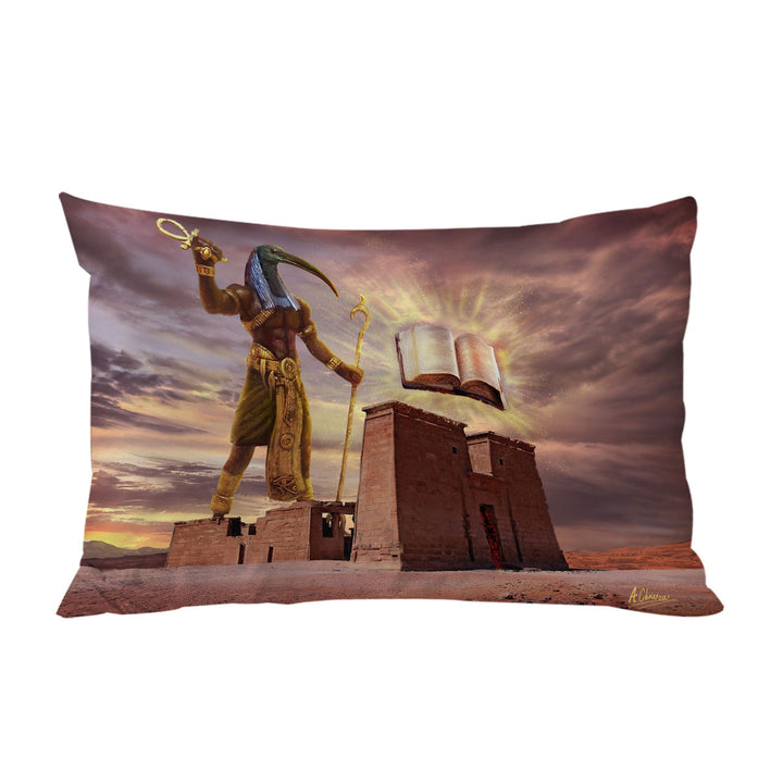 Pillow Case Covers with The Magical Book Thoth of Egypt