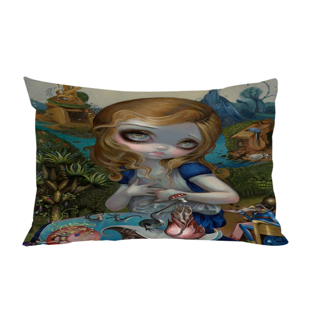 Pillow Cases with Alice in the Garden of Earthly Delights