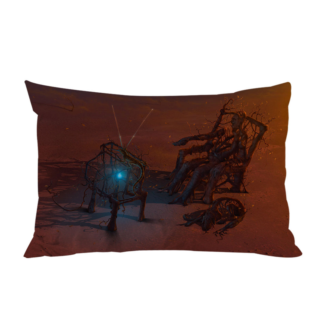 Pillow Cases with Remote Cool Fiction Art